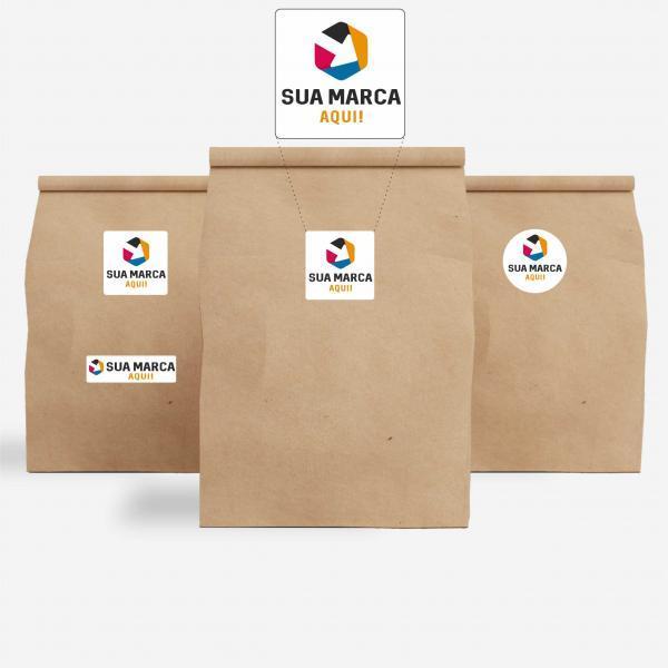 Adesivo Retangular para pacote / embalagem / rotulos