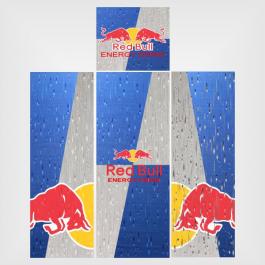 Adesivo para geladeira red bull 4 Adesivo Personalizado 4x0 - colorido frente Vinil Brilho ou Fosco 