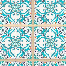 Adesivo para parede - Azulejo 42 Adesivo vinil Personalizado 4x0 - colorido frente Brilho ou Fosco Corte Reto 