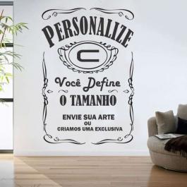 Adesivo para parede - PERSONALIZADO Adesivo vinil Personalizado 4x0 - colorido frente Brilho ou Fosco Corte Reto 