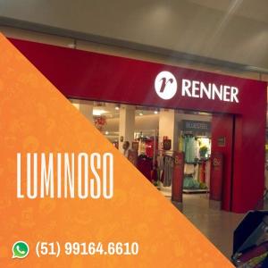 Luminosos Estrutura de metal / aluminio Personalizado 4x0 - colorido frente acm, acrilico, lona Impressão Digital - adesivos Letra caixa, Led, baixo ou alto relevo